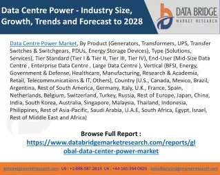 Data Center Power Market