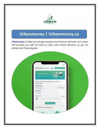 Urbanmoney Urbanmoney.co
