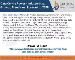 Data Center Power Market
