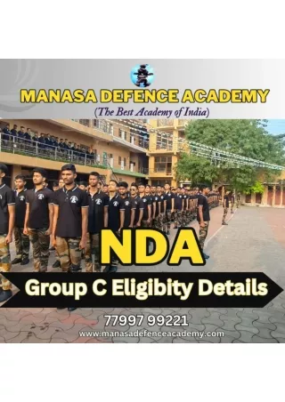 NDA Group C Eligibility Details