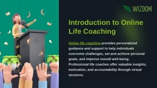 Introduction to Online Life Coaching
