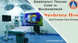 Emergency Trauma Care in Bhubaneswar