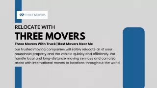 Find Affordable Overseas Movers Near Me - Three Movers