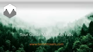 Tour Guide Multnomah Falls