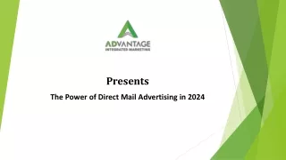 The Power of Direct Mail Advertising in 2024