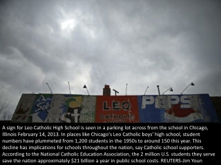 A Catholic education