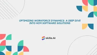 Optimizing Workforce Dynamics A Deep Dive into HCM Software Solutions PDF