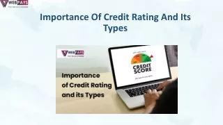 Importance of Credit Rating