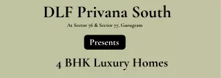 DLF Privana South At Sector 76 & Sector 77, Gurugram - Brochure