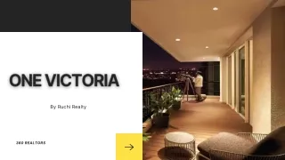 One Victoria in New Town Kolkata - Price, Floor Plan, Brochure & Reviews.