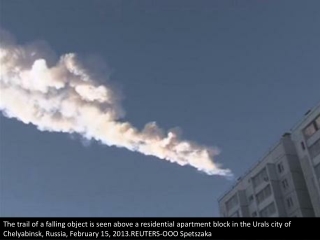 Meteorite hits Russia