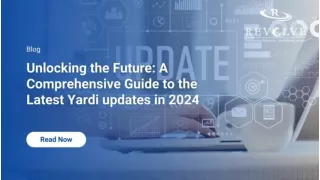 Introduction to Yardi Updates in 2024