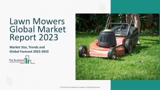 Lawn Mowers Market Share, Trends And Analysis Report By 2033
