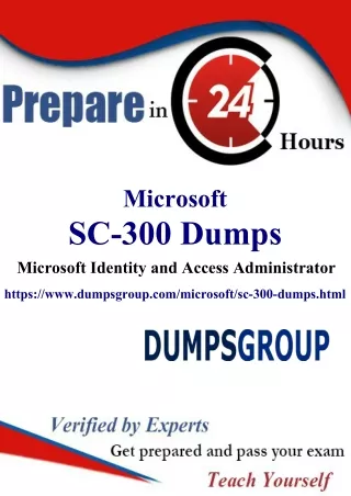 Want to get 20% Discount on SC-300 Dumps?
