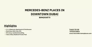 Mercedes-Benz Places in Downtown Dubai E-Brochure.pdf