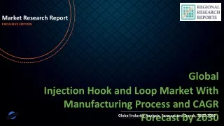 Injection Hook and Loop Market With Manufacturing Process and CAGR Forecast by 2030