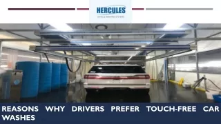 Reasons Why Drivers Prefer Touch-Free Car Washes