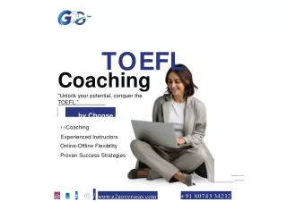 TOEFL Training institute in hyderabad