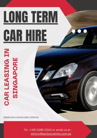 Most affordable place to get a Long term car hire?