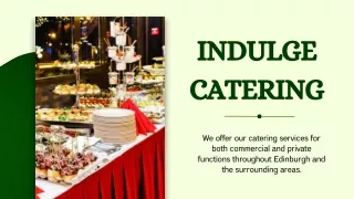 Business Catering Edinburgh