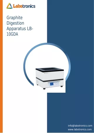 Graphite-Digestion-Apparatus