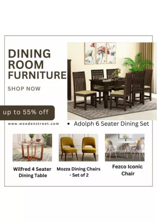 Buy online dining room furniture