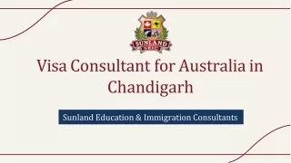 Visa Consultant for Australia in Chandigarh