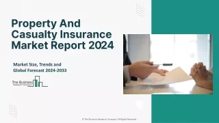 Property and Casualty Insurance Market Outlook and Analysis Through 2024-2033
