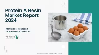 Protein A Resin Market Analysis, Share, Drivers, Growth 2024-2033