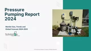 Pressure Pumping Market Share Analysis, Growth Strategy And Forecast 2024-2033