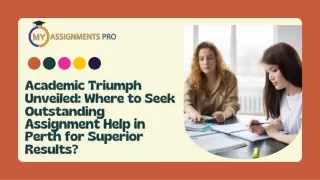 Academic Triumph Unveiled Where to Seek Outstanding Assignment Help in Perth for Superior Results