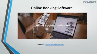 Online Booking Software