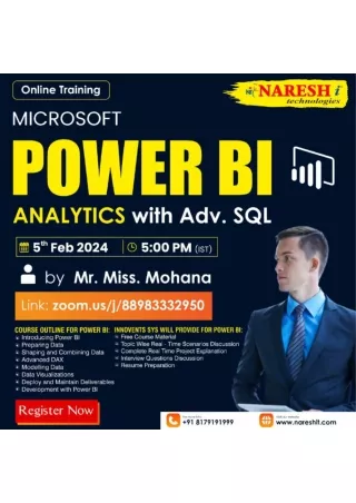 Free Demo On Power BI 5th Feb - Naresh IT