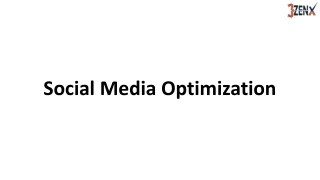 social media optimization (SMO) course in hyderabad