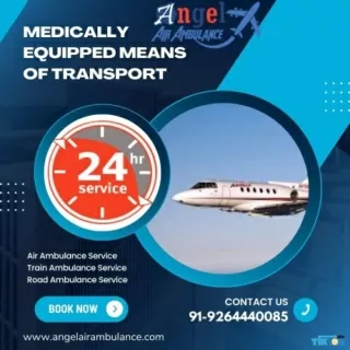 Angel Air Ambulance Service And Mumbai And Kolkata