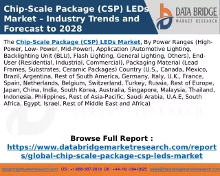 Chip-Scale Package (CSP) LEDs Market