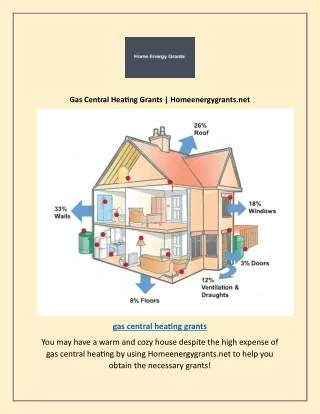 Gas Central Heating Grants | Homeenergygrants.net