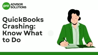 Effective Ways To Tackle QuickBooks Crashing Issue
