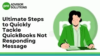 Effective Ways To Tackle QuickBooks Not Responding Issue