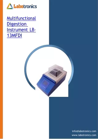 Multifunctional-Digestion-Instrument-LB-13MFDI