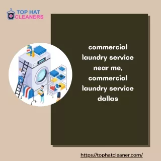 commercial laundry service near me, commercial laundry service dallas