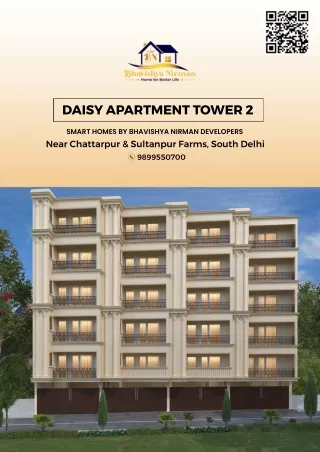 3 BHK flat in Tughlakabad Extension