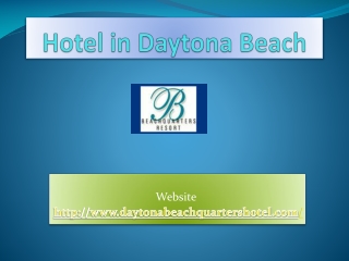 Hotel in daytona beach