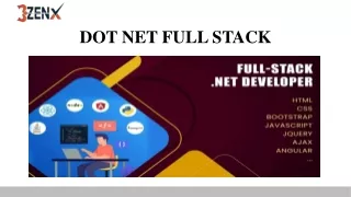 DOT NET FULL STACK