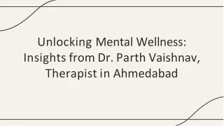 Therapist in Ahmedabad