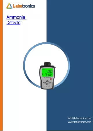 Ammonia-Detector