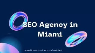 SEO Agency in Miami