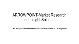 The Indispensable Role of Market Research in Product Development