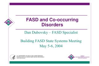 FASD and Co-occurring Disorders