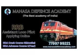 RRB Assistant Loco Pilot Applying Online